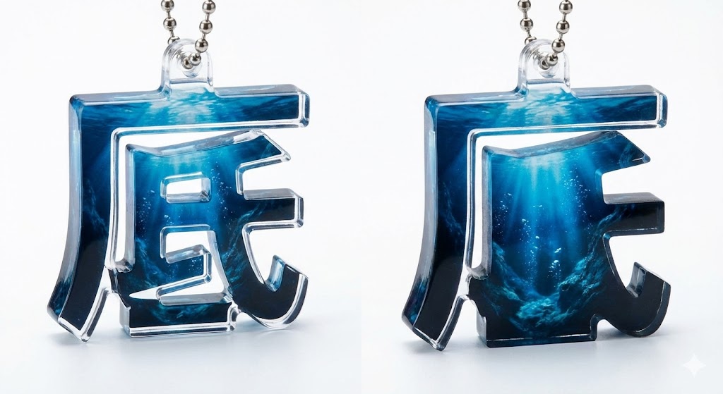 アクリルキーホルダー(深海)