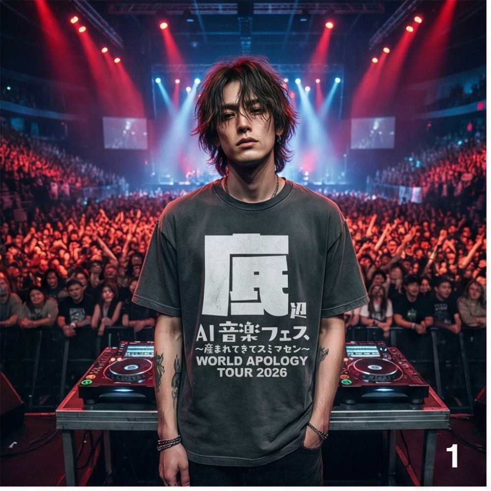 WORLD APOLOGY TOUR 2026 Tシャツ